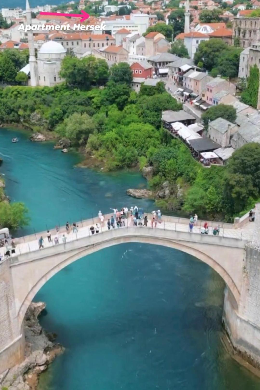Apartman Hersek Mostar Exterior foto